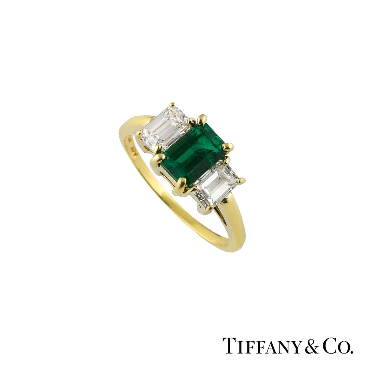 tiffany & co emerald ring